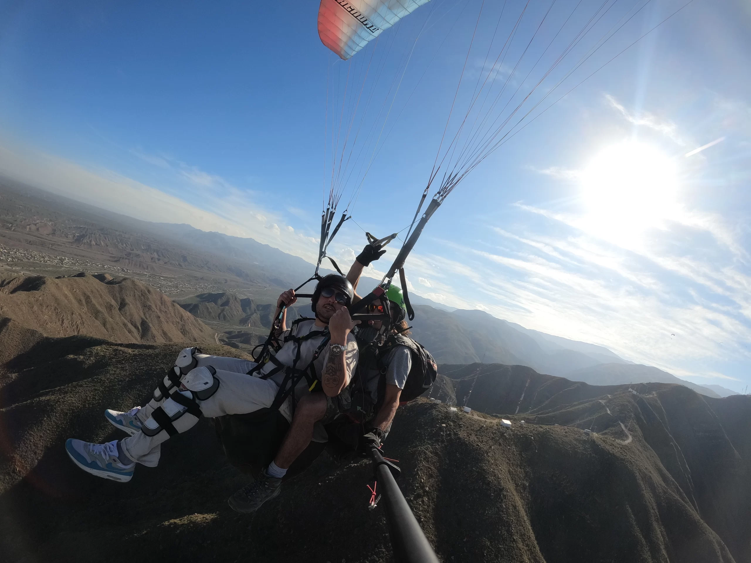 Esperiencia de volar en parapente